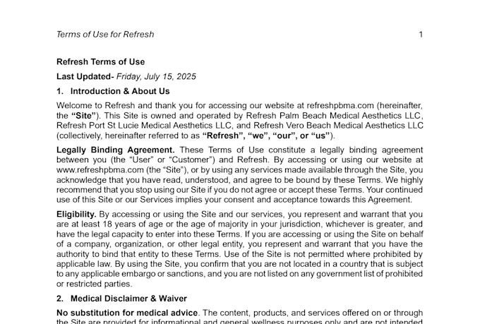 write tailored contracts for your business